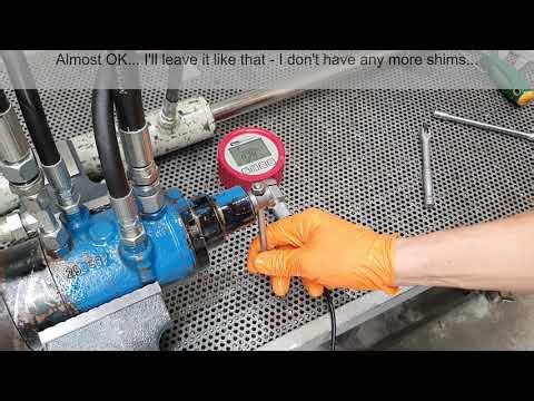 Hydraguide HGA Series Steering Valve Spool Position Adjustment