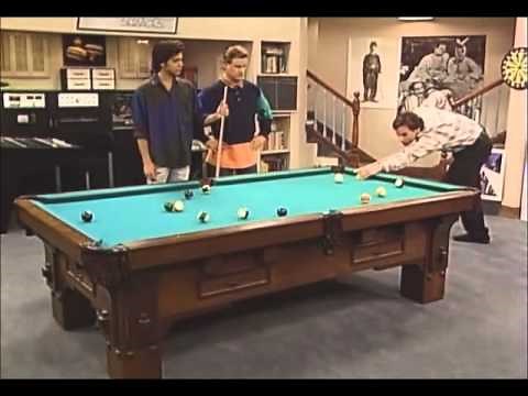 Full House Funny Clip - Danny hustles Jesse at pool