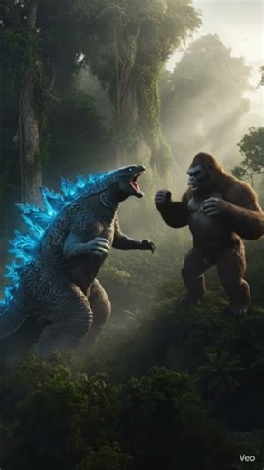 Godzilla Vs Kingkong Fight || Godzilla Laser beam