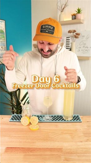 Day 6: Freezer Door Cocktails