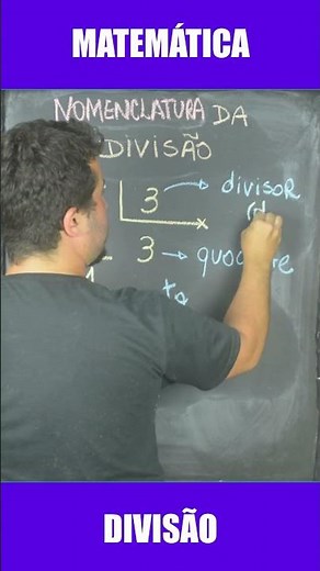 Mathematical Division: Structure and Nomenclature