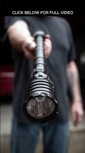 This Flashlight Is Basically a Baseball Bat #selfdefenseweapons #nonlethalweapons