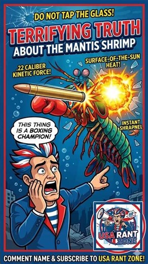 The Terrifying Truth About The Mantis Shrimp. #shorts #roblox #animalfacts #seacreatures #facts #usa