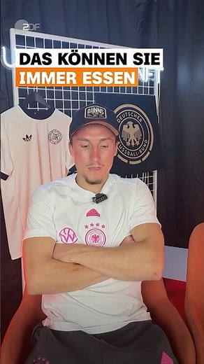 Klassiker unter den Lieblingsessen der U21-Stars | sportstudio | #shorts