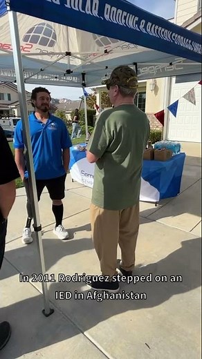 Helping a veteran on Veterans Day