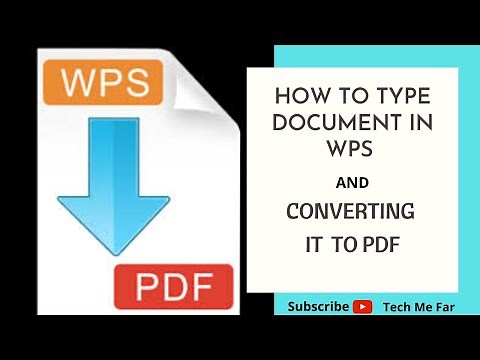 CONVERTING DOCUMENTS FROM WPS TO PDF USING YOUR PHONE