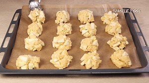 Apple biscuit in 5 minutes of work and 20 minutes of baking! | Simple Food - videos and recipes