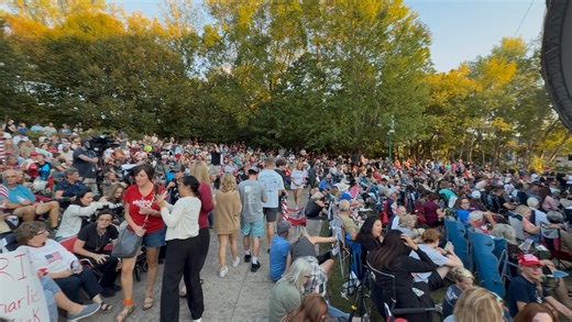 Happening Now: Hundreds out in Dublin, Ohio for a candlelight vigil honoring Charlie Kirk | BG On The Scene
