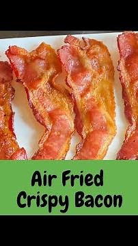 Crispy Bacon In Air Fryer|Bacon In Air Fryer|Air Fryer Bacon|Crispy Bacon In Air Fryer