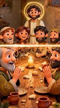 What Did Jesus Teach His Disciples at Pesaha #HolyQurbana #BibleForKids #MaundyThursday