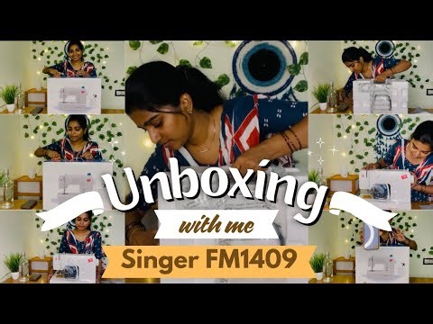 Singer FM 1409 Review & Unboxing 🧵 | Is It Better Than Usha Janome Allure DLX? #singersewingmachine