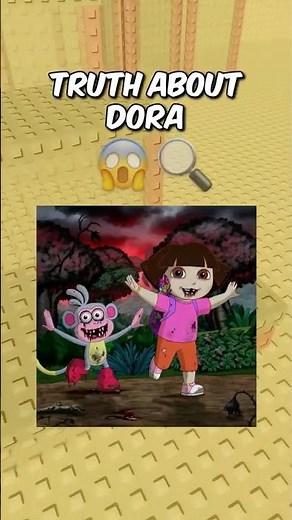 The Disturbing Truth About Dora’s Map… 😨 #roblox #robloxrant #rblx #relatable #noobody