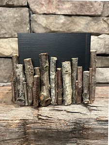 Rustic Black Wooden Planter Box - Etsy