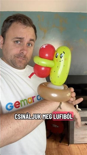 Lufiból cuki kis kaktusz - Profi Lufihajtogatás - hogy kell lufit hajtogatni? #lufihajtogatás #lufi