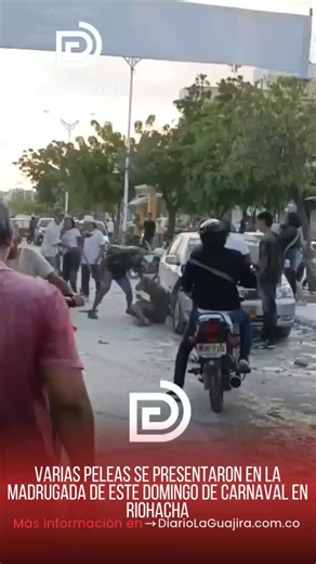 La Guajira | Diario Digital® on Instagram: "Varias peleas se presentaron en la madrugada y mañana de este domingo en la capital del departamento. Exactamente en la calle ancha donde después del Pilón de los Embarradores."