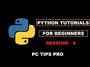 Python Tutorial For Beginners | Demonstration of Code | Sequential Steps | Session #4