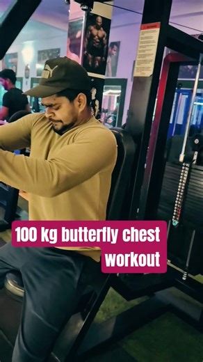 SMASHING 100 KG Butterfly Chest Workout! 🦍 (Personal Best)