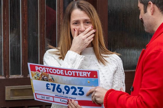 Rotherham woman ignored husband before £77k lottery win