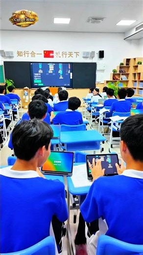 China Mega School Project 😲 | Future Smart Education System #youtubeshorts