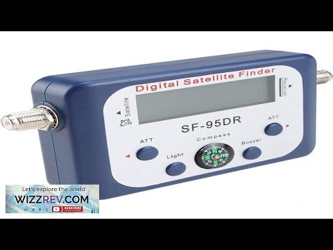 SF 95DR Satellite Finder Digital Signal Meter 950 2150 MHz Built in Amplifier Backlight