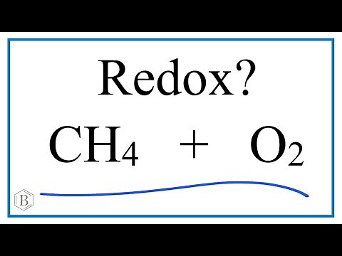 Is CH4 + O2 = CO2 + H2O a Redox Reaction?