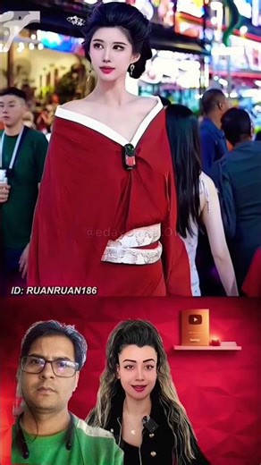 🔥 Chinese Tall Giant Princess Draws All Eyes with Her Unique Style! #streetstyle #streetfashion