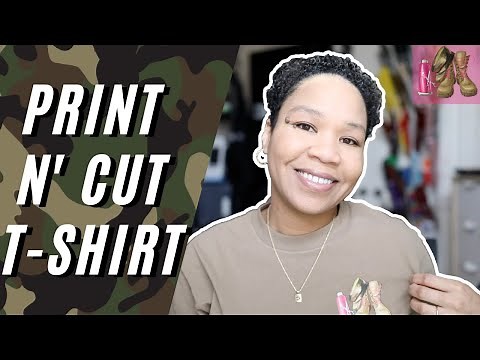 Cricut Print Then Cut Iron-On T-Shirt Tutorial | Cricut Hacks | Full Page Print Cricut Design Tips