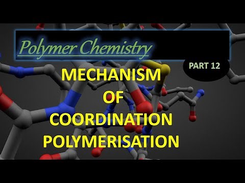 Mechanism of Coordination Polymerization I Polymer chemistry lec 12