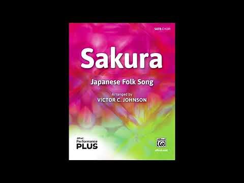 Sakura (SATB), arr. Victor C. Johnson – Score & Sound