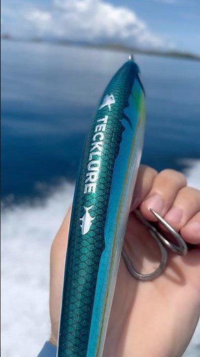 NYATI 220F sardinella 🎣#handmadelure #fishing #angler #lure #pesca #gtfishing #tunafishing #tropic