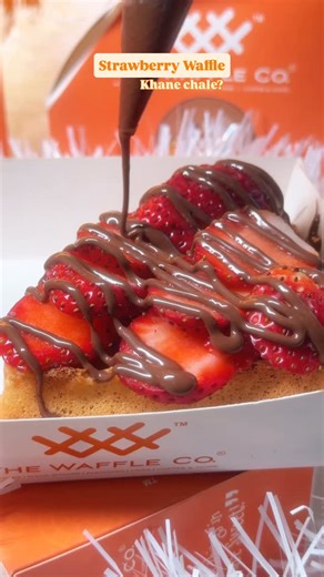 The Waffle Co. - TWC®️ on Instagram: "Winter special STRAWBERRY WAFFLES waiting for you 🍓🧡🤤 Visit your nearest The Waffle Co. outlet & treat your winter cravings ❄️ #WinterCravings #StrawberryWaffles #WaffleSeason #Desserts #TheWaffleCo (Winter Eats, Sweet Tooth, Cafe Hopping, InMyWaffleEra)"