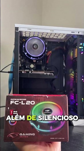 The secret to keeping your PC from overheating! Your PC deserves it: C3Tech FC-L20 Cooler 🔥❄️ #re...