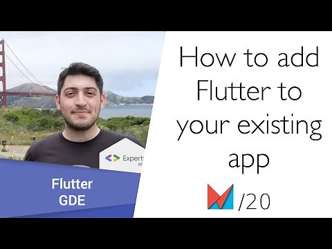 How to add Flutter to your existing app by Salih Guler, Klar EN