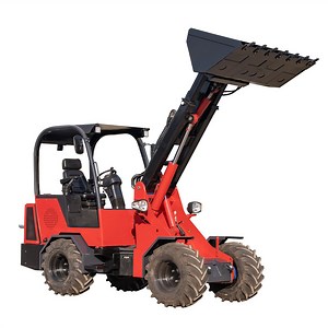 [Hot Item] 1.5/2ton Articulated Mini Small Compact Wheel Loader Radlader Hoflader with CE