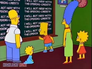 The Simpsons - S09E19 - Simpson Tide [Couch Gag]