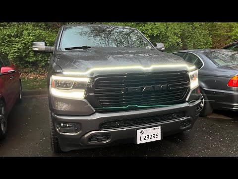 Ram 1500 Mods - SilverHolder Dynamic Hood L.E.D