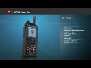 MTP850 Product Tour - Motorola Solutions Video Library Update (Catalogue)