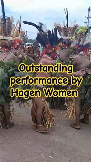 PNG WOMEN performed traditional dance during the 49th Independence Celebrations.#shorts