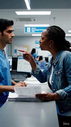 Front Desk Friction: A Hospital Reception Confrontation