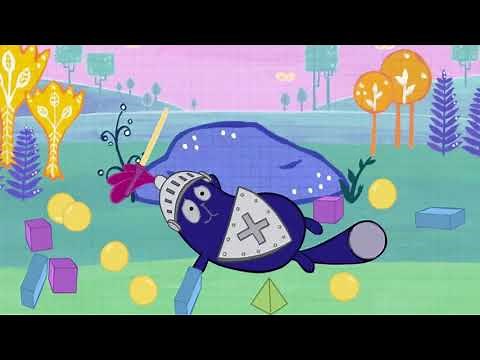 Learn and play || Peg and Cat - magical shape hunt