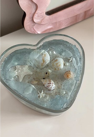 Velas de Gel Inspiradas en el Mar - Tutorial y Decoración