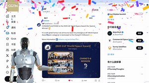 China's Chang'e-6 lunar exploration team has been been honored by the International Astronautical Federation with its 2025 World Space Award (Team category), the highest distinction in space exploration – often referred to as the "Space Oscar." Taikobot, our AI robot, explains the science behind this historic achievement! | CGTN