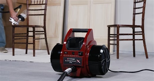 Titan launches Capspray X Series HVLP sprayers with new performance features | Woodworking Network