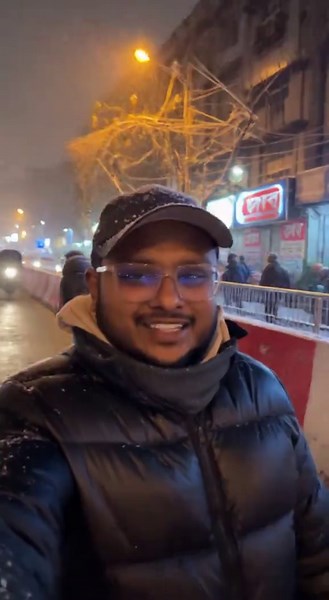 Imagine Experiencing Snowfall in Dhaka