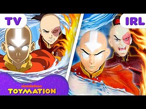 Aang's Waterbending Battles Against Zuko! 🌊🔥 | Avatar: The Last Airbender Toys | Toymation