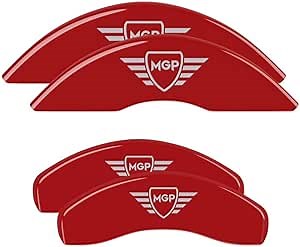 Amazon.com: MGP Caliper Covers - Brake Caliper Covers 2021-2023 Kia K5 (1.6L Turbo) - Front and Rear Set - Red : Automotive