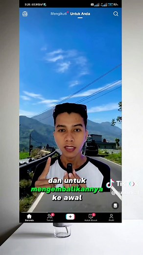 Cara Nonton Video TikTok Secara Full Screen