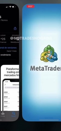 Cómo Descargar MetaTrader 5 en iPhone (iOS) 📱| #NoTradesNoGains #forex #metatrader5 #mt5