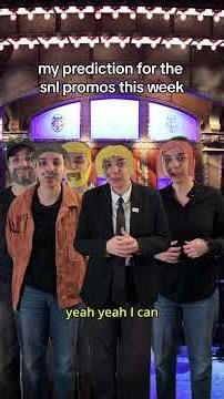 my prediction for the snl promos this week [FULL] #shorts #connorstorrie