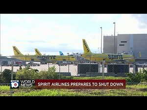 Spirit Airlines reportedly prepares to shut down